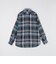 CORDINGS: マブチ チェック リネン シャツ
