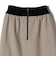 〈手洗い可能〉Asami 麻調合繊 ウエスト リブ タイト スカート