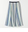 SHIPS any:〈手洗い可能〉メッシュ サーキュラー スカート
