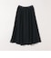 SHIPS any:〈手洗い可能〉メッシュ サーキュラー スカート