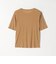 SHIPS any:〈洗濯機可能〉シアー リブ ハーフ スリーブ クルーネック TEE
