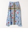 quaranciel: SPRINTEX フラワーパネル柄 スカーフ フレア スカート