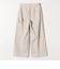 SHIPS any:〈洗濯機可能〉ヒッコリー ベルト ワイド パンツ