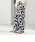 〈手洗い可能〉サテン プリント ドロスト パンツ