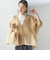 【一部WEB限定】〈手洗い可能〉IMPERIAL LINEN スキッパー ブラウス