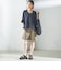 【一部WEB限定】〈手洗い可能〉IMPERIAL LINEN スキッパー ブラウス