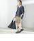 【一部WEB限定】〈手洗い可能〉IMPERIAL LINEN スキッパー ブラウス