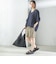 【一部WEB限定】〈手洗い可能〉IMPERIAL LINEN スキッパー ブラウス