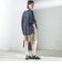 【一部WEB限定】〈手洗い可能〉IMPERIAL LINEN スキッパー ブラウス