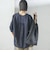 【一部WEB限定】〈手洗い可能〉IMPERIAL LINEN スキッパー ブラウス