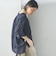 【一部WEB限定】〈手洗い可能〉IMPERIAL LINEN スキッパー ブラウス