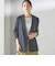 〈手洗い可能〉Asami 麻調合繊 カラーレス ジャケット