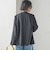 〈手洗い可能〉Asami 麻調合繊 カラーレス ジャケット