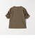 SHIPS any:〈UVカット/接触冷感/吸水速乾/洗濯機可能〉USAコットン ギャザー TEE