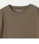 SHIPS any:〈UVカット/接触冷感/吸水速乾/洗濯機可能〉USAコットン ギャザー TEE
