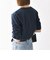 SHIPS any:〈UVカット/接触冷感/吸水速乾/洗濯機可能〉USAコットン ギャザー TEE