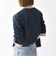 SHIPS any:〈UVカット/接触冷感/吸水速乾/洗濯機可能〉USAコットン ギャザー TEE