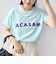 ACASAM:クルーネック TEE