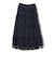【SHIPS別注】crinkle crinkle crinkle:フリンジ スカート