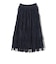 【SHIPS別注】crinkle crinkle crinkle:フリンジ スカート