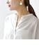〈手洗い可能〉袖 ギャザー ドルマン ブラウス