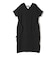 SHIPS Primary Navy Label:〈手洗い可能〉麻 ピンタック サック ワンピース