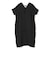 SHIPS Primary Navy Label:〈手洗い可能〉麻 ピンタック サック ワンピース