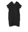 SHIPS Primary Navy Label:〈手洗い可能〉麻 ピンタック サック ワンピース