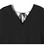SHIPS Primary Navy Label:〈手洗い可能〉麻 ピンタック サック ワンピース