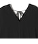 SHIPS Primary Navy Label:〈手洗い可能〉麻 ピンタック サック ワンピース