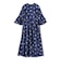 小泉里子コラボ:〈手洗い可能〉フラワー プリント ワンピース