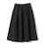 〈手洗い可能〉膨れ ジャカード タック フレア スカート