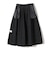 〈手洗い可能〉膨れ ジャカード タック フレア スカート