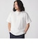 【WEB限定】SHIPS:〈手洗い可能/抗菌/防臭〉ワンポイント ロゴ バーズアイ ヘンリーネック Tシャツ