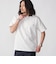 【WEB限定】SHIPS:〈手洗い可能/抗菌/防臭〉ワンポイント ロゴ バーズアイ ヘンリーネック Tシャツ