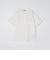 【WEB限定】SHIPS:〈手洗い可能/抗菌/防臭〉ワンポイント ロゴ バーズアイ ヘンリーネック Tシャツ