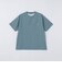【WEB限定】SHIPS:〈手洗い可能/抗菌/防臭〉ワンポイント ロゴ バーズアイ ヘンリーネック Tシャツ