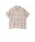 Southwick: Gate Label リネン オンブレチェック ショートスリーブ シャツ