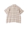 Southwick: Gate Label リネン オンブレチェック ショートスリーブ シャツ