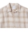 Southwick: Gate Label リネン オンブレチェック ショートスリーブ シャツ