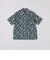 SHIPS: メッシュ プリント レギュラーカラー ショートスリーブ シャツ