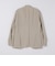 SHIPS: リネン ソリッド シャツ ジャケット