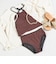 maroba:〈手洗い可能〉ホルター ネック セパレート スイム ウェア