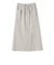 〈手洗い可能〉麻混 ストレッチ ドロスト Aライン スカート