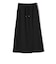 〈手洗い可能〉麻混 ストレッチ ドロスト Aライン スカート