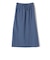 〈手洗い可能〉麻混 ストレッチ ドロスト Aライン スカート