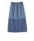 〈手洗い可能〉麻混 ストレッチ ドロスト Aライン スカート