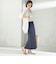 〈手洗い可能〉ACAR リップル ポケット スカート