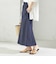〈手洗い可能〉ACAR リップル ポケット スカート