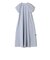 〈接触冷感・手洗い可能〉麻混 シャンブレー フレア ワンピース